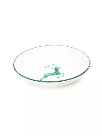 GMUNDNER KERAMIK | Suppenteller Cup "Grüner Hirsch" 20cm | 